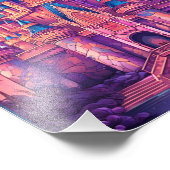 Prachtig kasteel foto afdruk (Hoek)