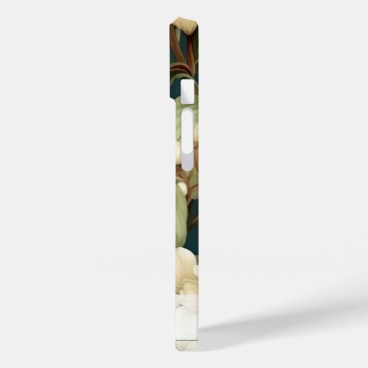 Prachtig klassiek bloemenpatroon Case-Mate iPhone case (Achterkant / Links)