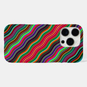 Prachtig kleurrijk avy Stripe Patroon Case-Mate iPhone Case (Achterkant (horizontaal))