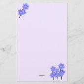 Prachtig kleurrijk bloemig Briefpapier (Achterkant)