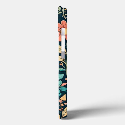 Prachtig kleurrijk Fun Bloem Patroon Case-Mate iPhone Case (Achterkant / Links)