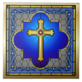 Prachtig kruis tegeltje (Voorkant)