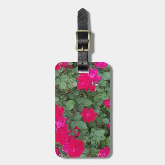 Prachtig Label met vloerkleppen, bagage Bagagelabel (Voorkant verticaal)