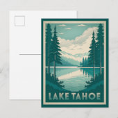 Prachtig Lake Tahoe Briefkaart (Voorkant / Achterkant)