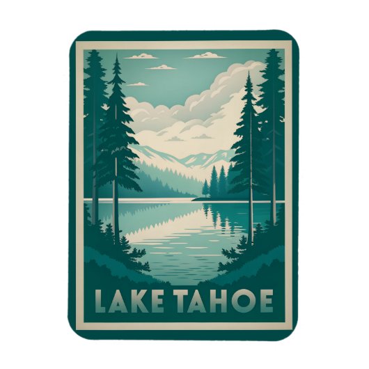 Prachtig Lake Tahoe Magneet (Verticaal)