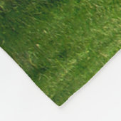 Prachtig landschap met grote bomen fleece deken (Hoek)