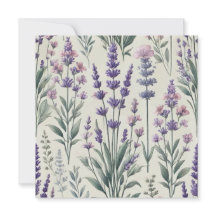 Prachtig lavendel print ontwerp