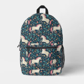 Prachtig Magical Unicorn Pattern Bedrukte Rugzak (Voorkant)