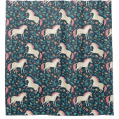Prachtig Magical Unicorn Pattern Douchegordijn (Voorkant)