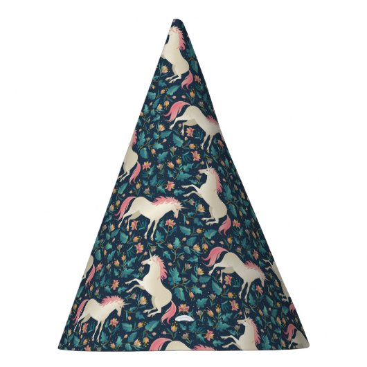 Prachtig Magical Unicorn Pattern Feesthoedjes (Rechts)