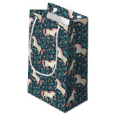 Prachtig Magical Unicorn Pattern Klein Cadeauzakje (Achterkant Gekanteld)