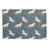 Prachtig Magical Unicorn Pattern Kussensloop (Voorkant-Links)