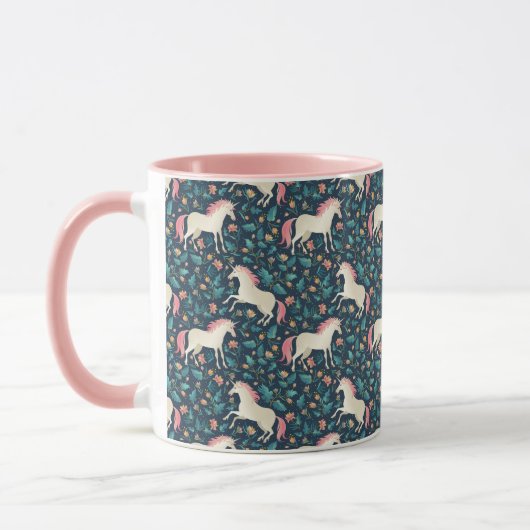 Prachtig Magical Unicorn Pattern Mok (Links)