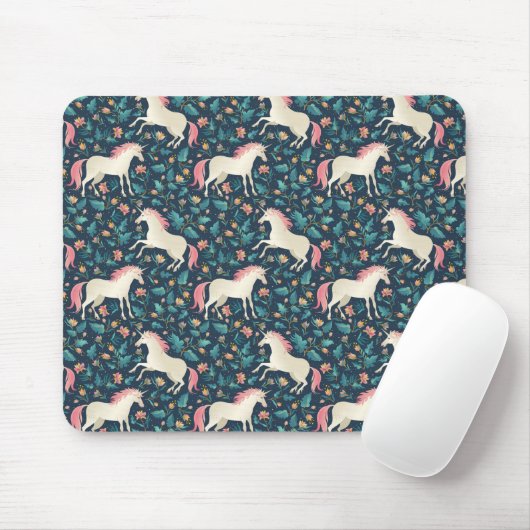 Prachtig Magical Unicorn Pattern Muismat (Met muis)