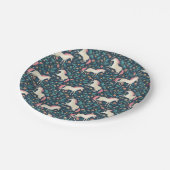 Prachtig Magical Unicorn Pattern Papieren Bordje (Gekanteld)