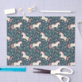 Prachtig Magical Unicorn Pattern Tissuepapier (Craft)