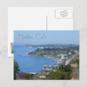 Prachtig Malibu Coast Briefkaart! Briefkaart (Voorkant / Achterkant)