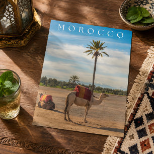 Prachtig Marrakech Camel Desert Avontuur Briefkaart