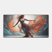 Prachtig meisje uitvoeren moderne dans #1 bureaumat (Voorkant)