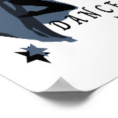 Prachtig minimalistisch dans Poster (Hoek)