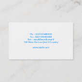 prachtig modern elegant visitekaartje (Achterkant)