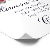 Prachtig mooi | Garnaal van struisvogelsoorten Poster (Hoek)