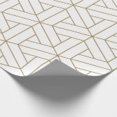 Prachtig naadloos japans shoji kumiko, cadeaupapier (Hoek)