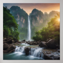 Prachtig natuurlandschap Poster