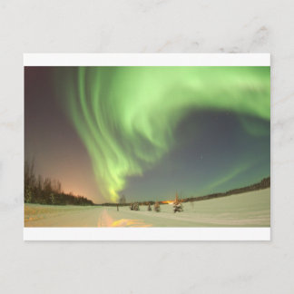 Prachtig noorderlicht briefkaart