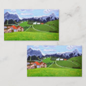 Prachtig Noors visitekaartje (Voorkant / Achterkant)