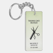 Prachtig ontwerp lichtgroen sleutelhanger (Voorkant Links)