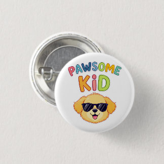 Prachtig Ontwerp Voor Kinderen Die Van Honden Houd Ronde Button 3,2 Cm
