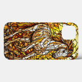 Prachtig Paard Glas in Lood Kunstzinnig Paardenlie Case-Mate iPhone Case (Achterkant (horizontaal))