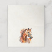 Prachtig paard portret (Buitenkant ongevouwen)