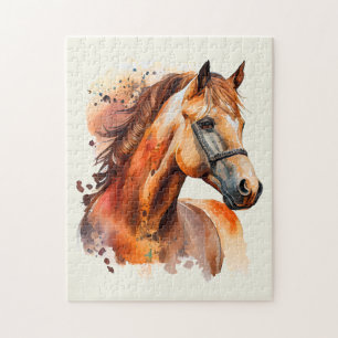 Prachtig paard portret legpuzzel