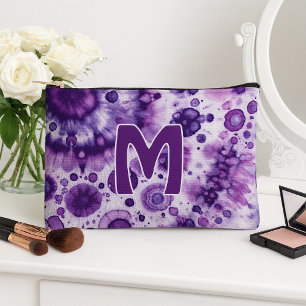 Prachtig Paars Violet Roze Batik Cirkels Kunst Pat Etui