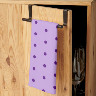 Prachtig Paarse Lavendel Stippen Lilac Theedoek