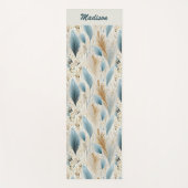 Prachtig pampasgras yogamat (Voorkant)