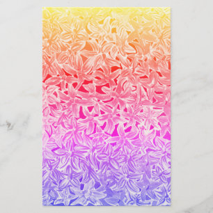 Prachtig papier voor Floral Print Writing