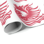 Prachtig Patriotic Eagle digitaal kunstwerk Cadeaupapier (Rol Hoek)