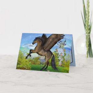 Prachtig Pegasus Wenskaart Kaart