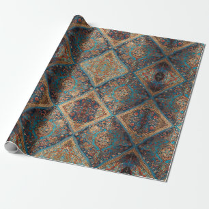 Prachtig Perzisch oud patroontrendy Collectie Cadeaupapier