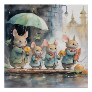 Prachtig, poster van de muis perfect poster