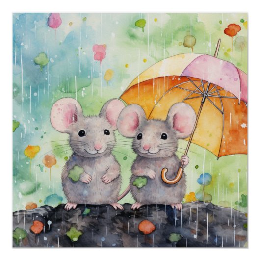 Prachtig, poster van de muis perfect poster (Voorkant)