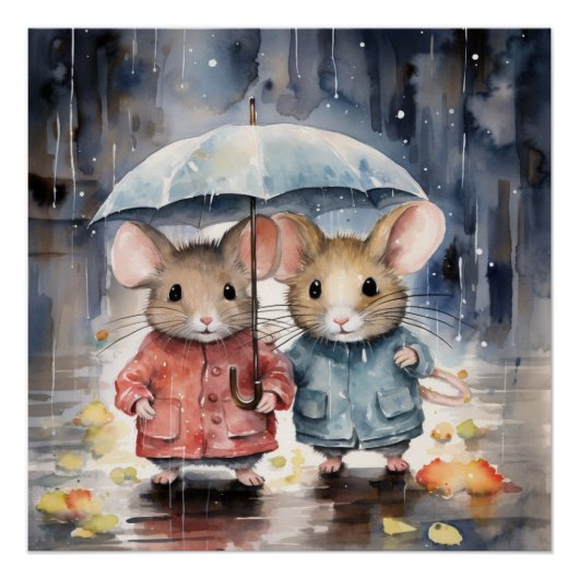 Prachtig, poster van de muis perfect poster (Voorkant)