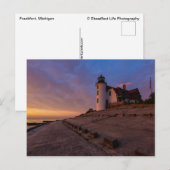 Prachtig punt Betsie Light Briefkaart (Voorkant / Achterkant)