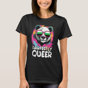Prachtig Queer Panda met Zonnebril Neutrois FL T-shirt