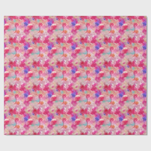 Prachtig Roze Abstract Cadeaupapier (Vlak)