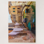 Prachtig schilderachtig uitzicht van een kanaal in legpuzzel (Verticaal)