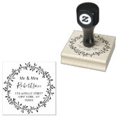 prachtig scriptadres 	rubberstempel (Gestempeld)